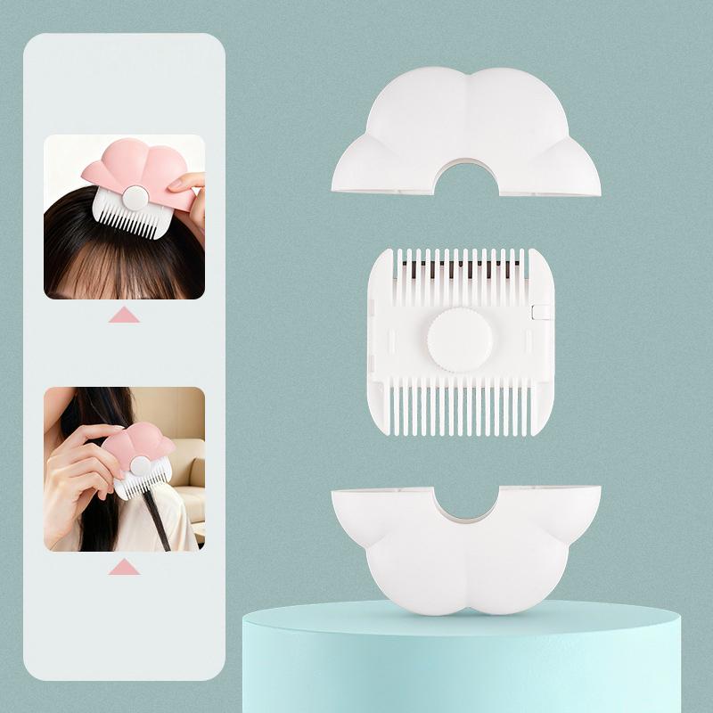 Hair Cutting Trimmer Combs 2 In 1 Double Sided Manual Bangs Cutter Shaving Remover Thinning Beauty Haircut Styling Accessory