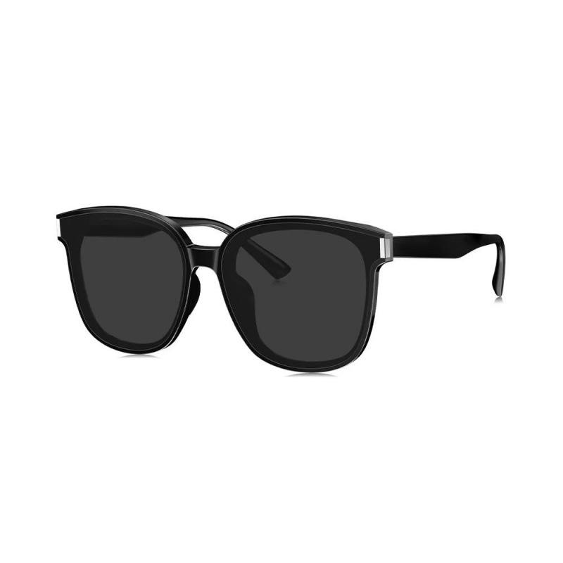 Korean Style Large Frame Square Sunglasses for Men  Women, Visually Slimming, UV Protection, Summer Shield