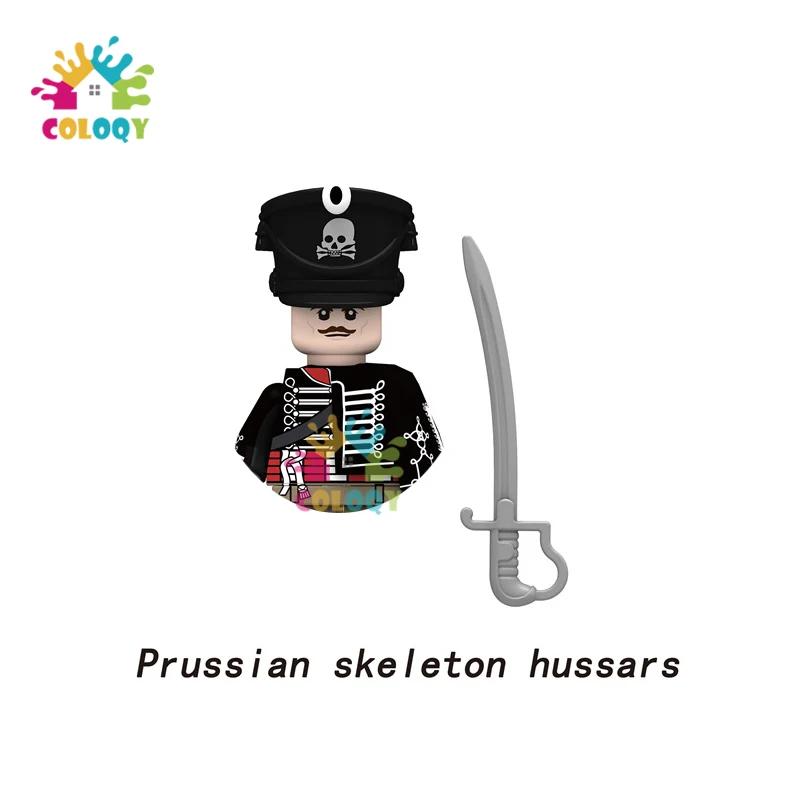 Дитячі Іграшки Наполеонівська Кавалерія Будівельні Блоки Військовий Кінь Сідло Солдати Міні Фігурки Іграшки Для Дітей Різдвяні Подарунки