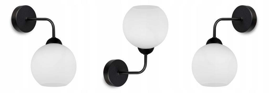 CLASSIC WALL LAMP ELEGANT GLASS SHADE