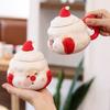Creative Cartoon Santa Claus Ceramic Cup Christmas Cup Creative Mug Christmas Coffee Cup Gift Cup Set