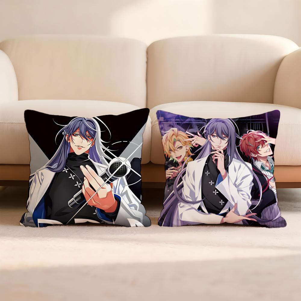 H-Hypnosis Mic cartoon Cushion Cover Home & Car Multi-Scene Pillow Cover - Reversible, Soft & Durable for Daily Use