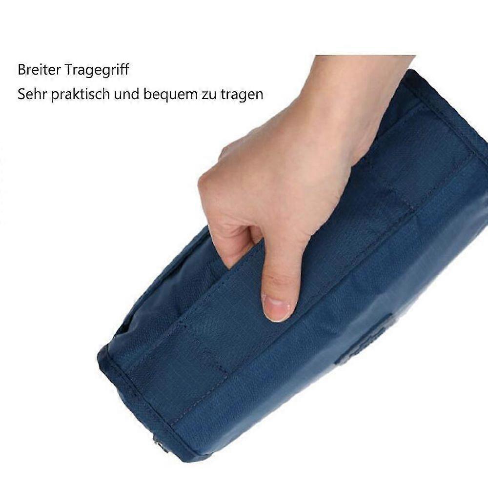 Hanging Toiletry Bag, Foldable Travel Toiletry Bag with Carry Handle, Multifunctional Toilet Bag, Space-Saving Cosmetic Bag, Wash Bag, Wash Bag for Me