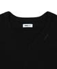 Michikoleondeonkosino Basic V-Neck Wool Knit Black