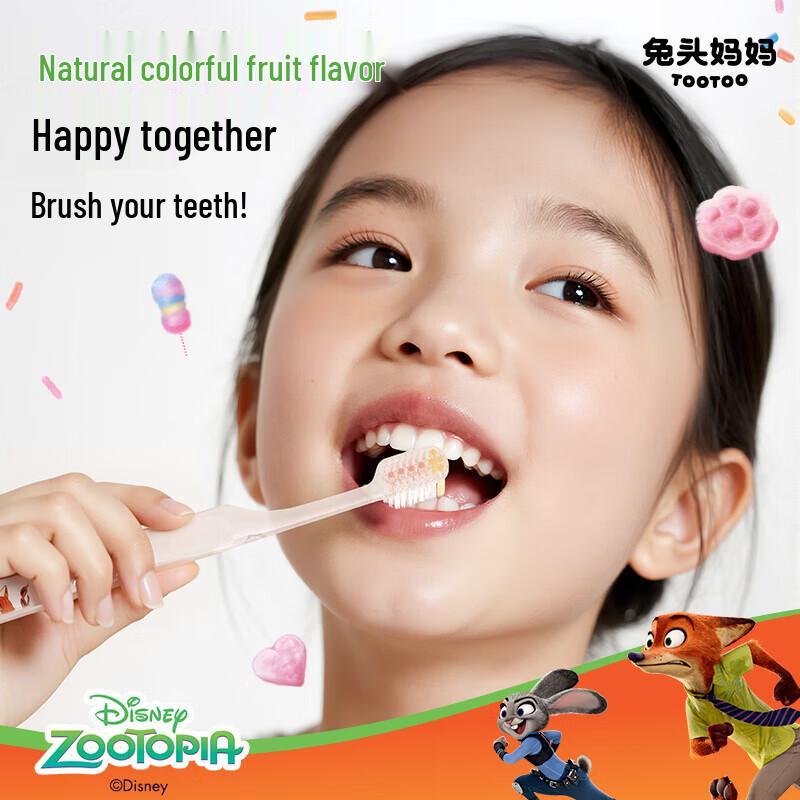 Pasta de Dente Tootou Mom Disney Kids Anti-Cáries Sabor Frutas