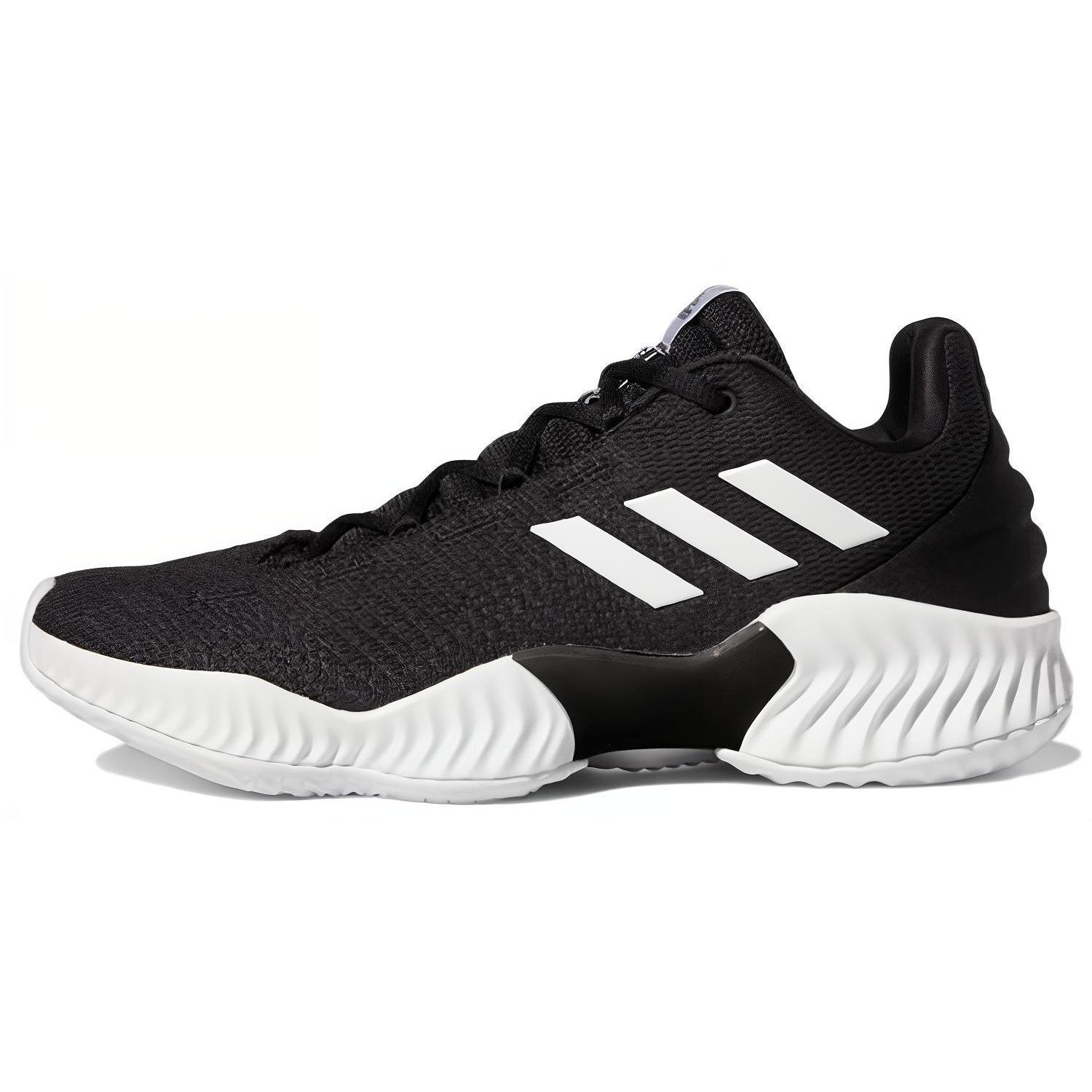 (WMNS) adidas Pro Bounce 2018 Low Black White Women s FW5747 EU 47⅓
