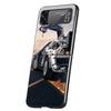 Back To The Future TV Cover Phone Case For Samsung Galaxy Z Flip 7 6 5 4 3 5G Flip7 Flip6 Flip5 Flip4 Flip3 Black Fundas Shell G