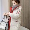 Baumwollgepolsterte Jacke Mittellang Koreanischer Stil Locker Winter Steppjacke Brotjacke Daunenjacke IELGY