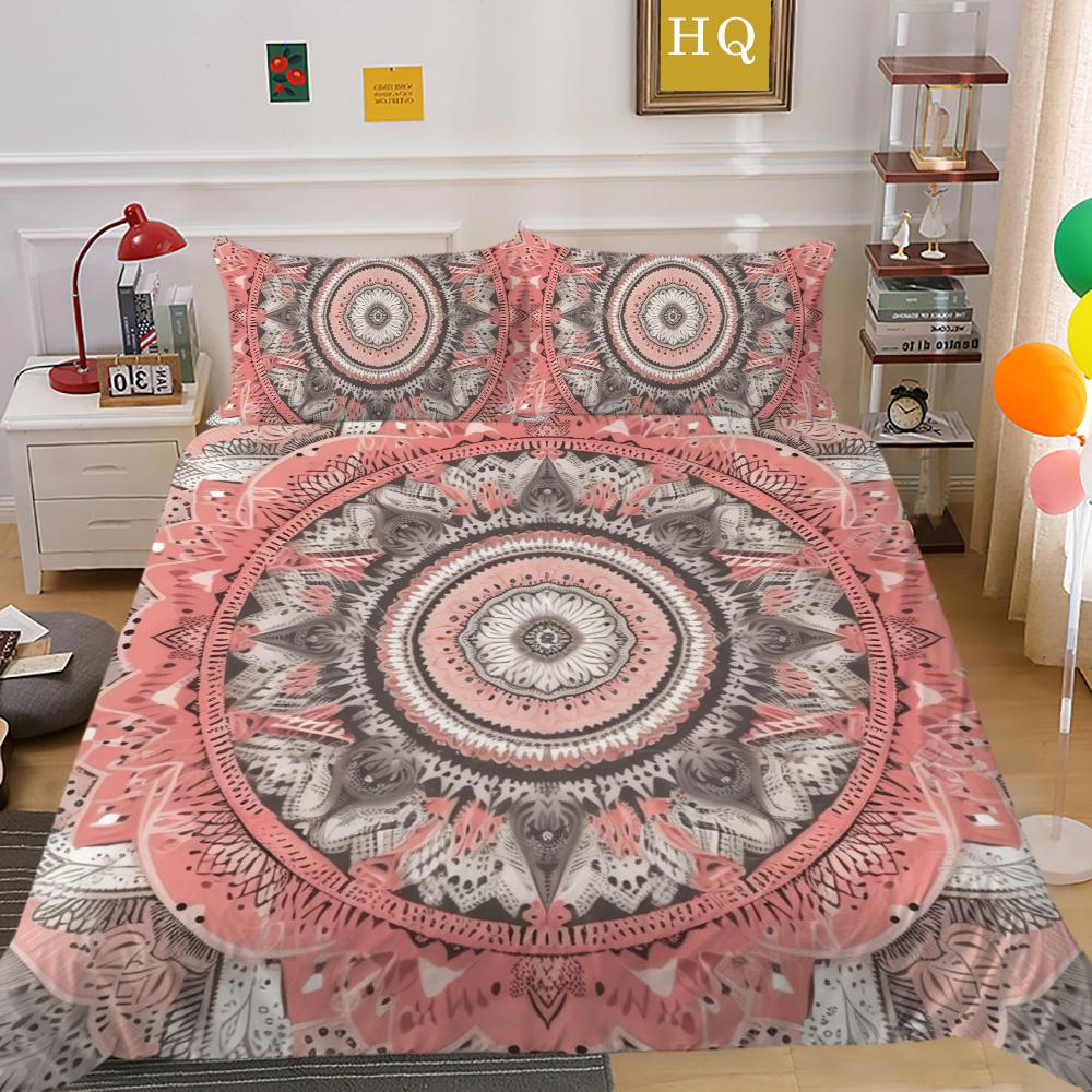 Bedding Cover Suit  Woman Man Printing Fashion Duvet Cover Sets Microfiber Bedspreads Double Size Home Textiles