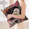 Cartoon Character Kamado Nezuko Cushion Cover Polyester Sofa Cushions Decorative Throw Pillows Home Decoration Pillowcover