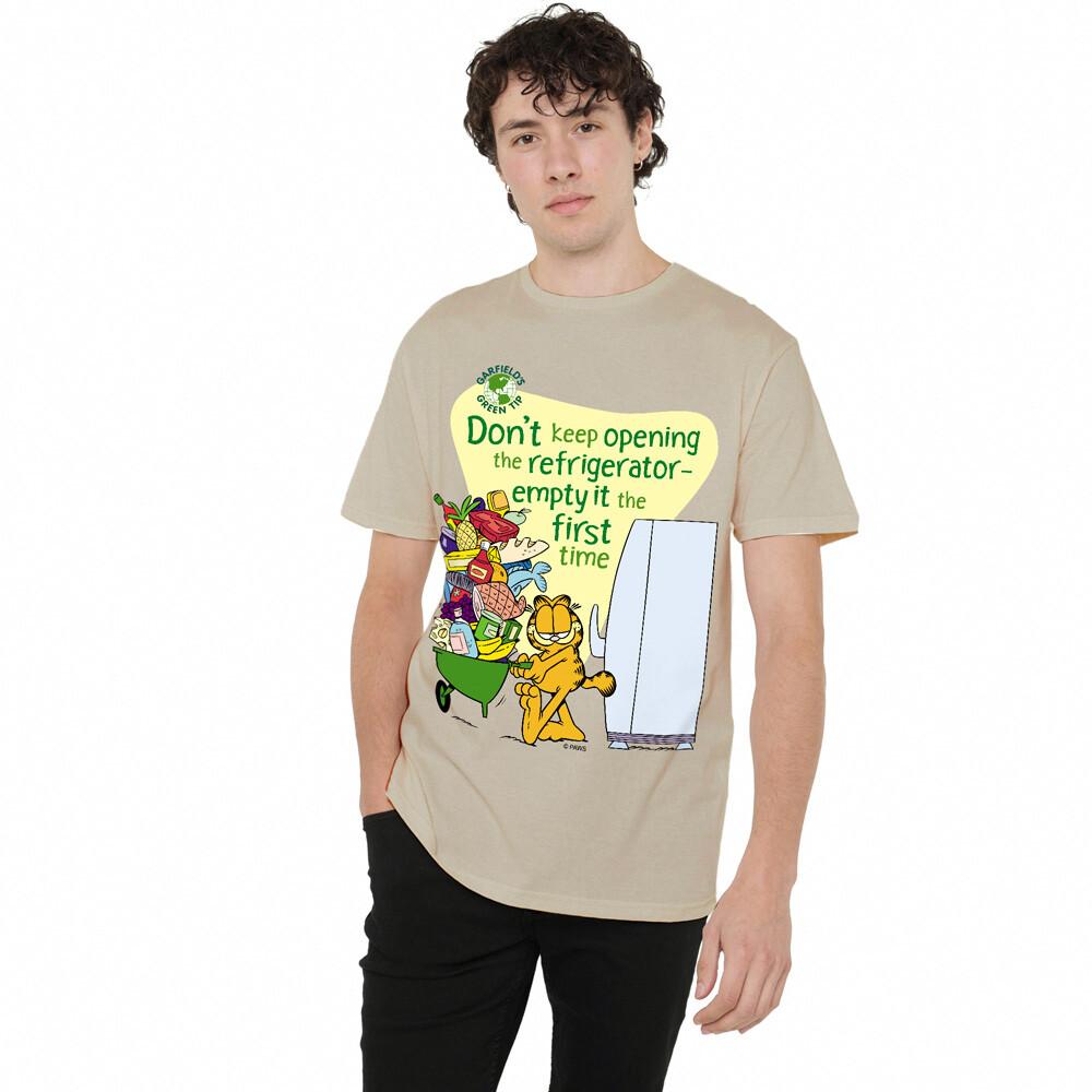 Garfield Empty It T-Shirt S-2XL Sand S