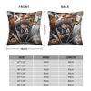 Pillow Cover Anime B-BakiBaki Yujiro Hanma   Kawaii Pillow Case For Sofa Couch Bed Living Room Pillowcases