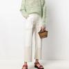 Marni Mini Logo Woven Tote Bag Brown Women Tote_bags BMMP0067Q0-P3860-00M50