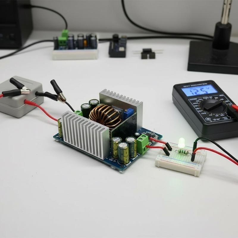 500W Adjustable Power Generator Electricity Regulator Module Wide Electricity Stepping Down Module 500W Charging Module Replacement