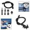 Adapter und Luftschlauch-Set für Schlauchboote, Elektrische Pumpe, Aufblaszubehör,