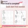 Beginner's Ancient Style Manga Tracing Book