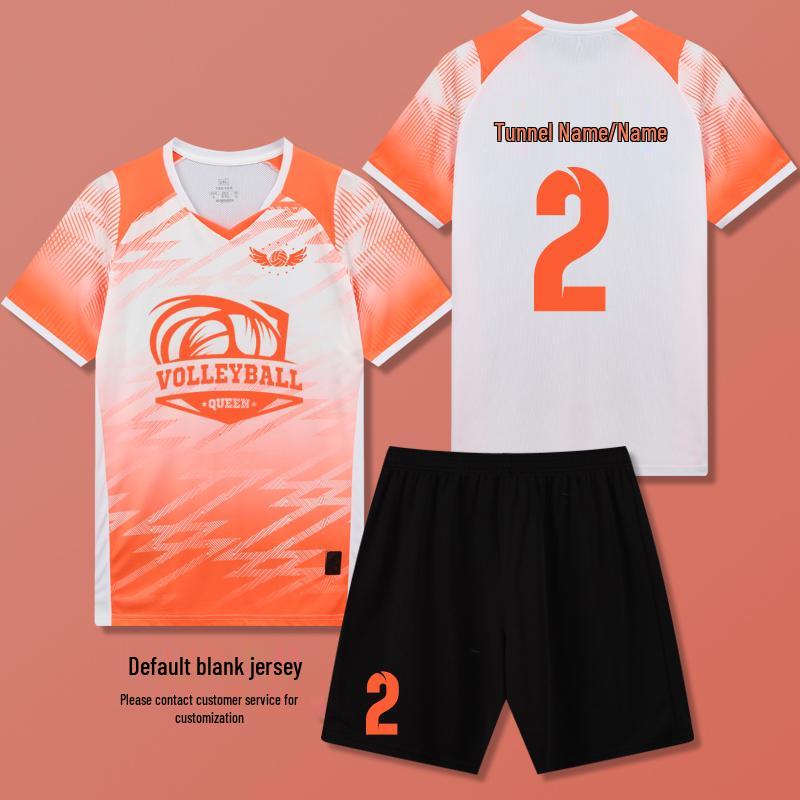 Quick-Dry Volleyball Uniform Set for Men, Women, and Students - Ideal for Training and Competition
