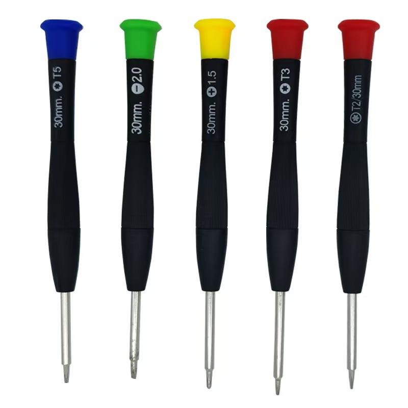 Magnetic Precision Screwdriver Kit Color Handle Mini Screwdrivers For Phone Laptop Drone Radio Shaver Maintenance Repair Tools