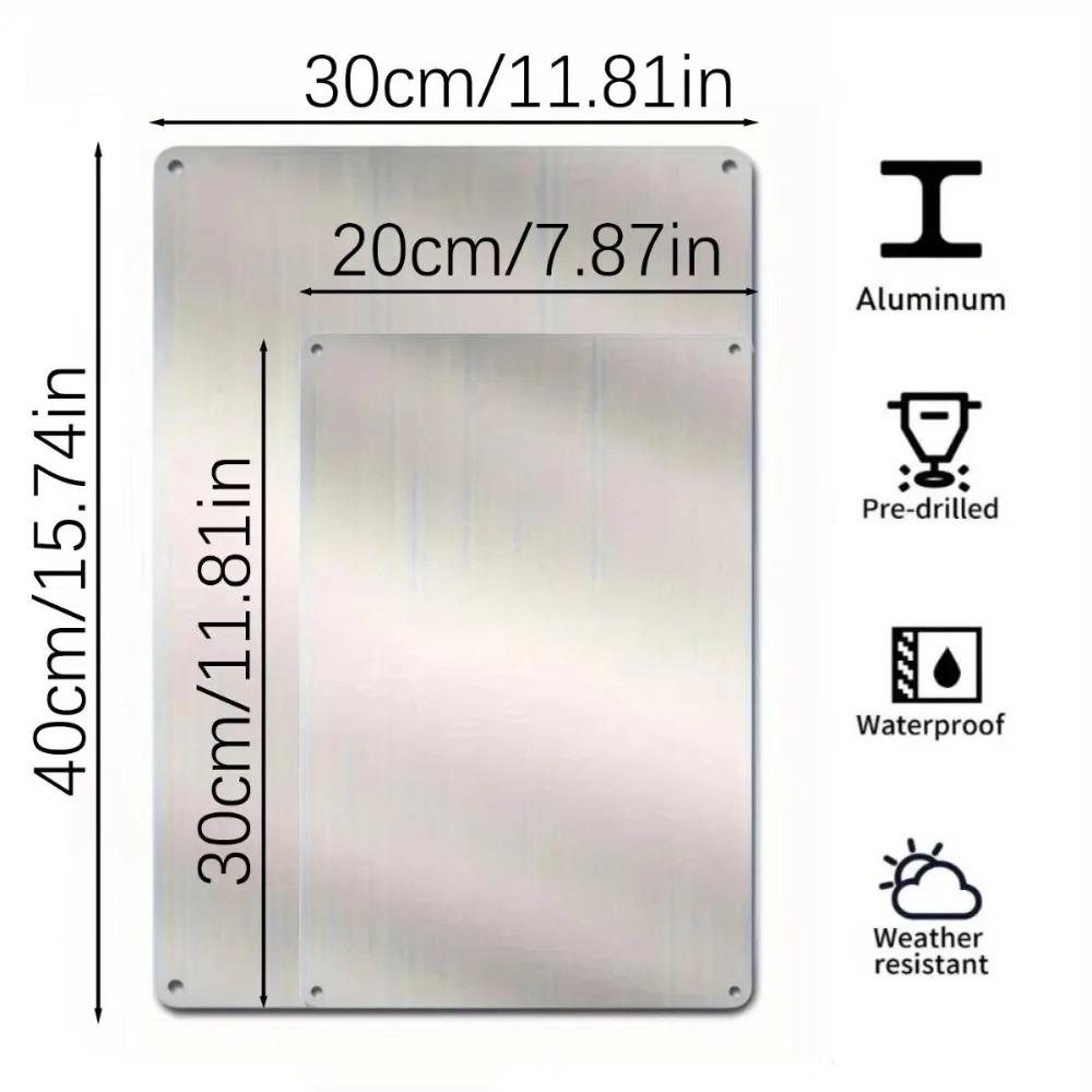 Aluminum Vintage Sign Retro Wall Decor Smoking Bandit 8x12 Inch for Home Bar Garage