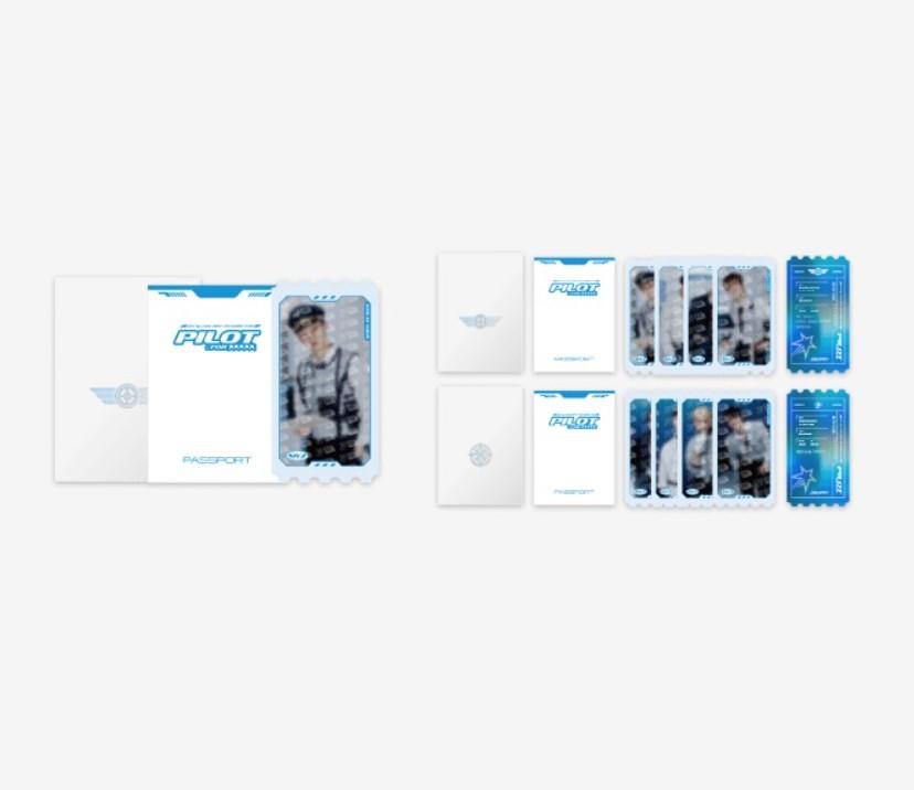 

[Stray Kids] НАБОР ПАСПОРТА Stray Kids - ПИЛОТ : FOR, обложка для паспорта + мини-записка + специальный билет, предзаказ