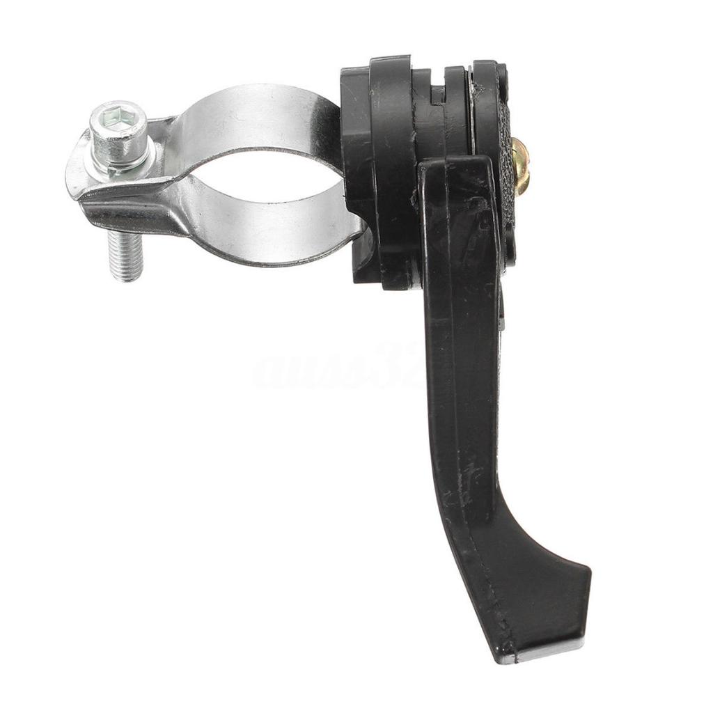 Manetă de accelerație universală neagră pentru mașină de tuns iarba, pentru ghidon de 23 mm - 27 mm