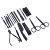 18 szt. Zestaw obcinaczy do paznokci Profesjonalny ze stali nierdzewnej Zestaw do manicure i pedicure Narzędzia do pielęgnacji