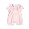 Infant & Toddler Summer Romper: Newborn Baby Girl Short Sleeve Bodysuit