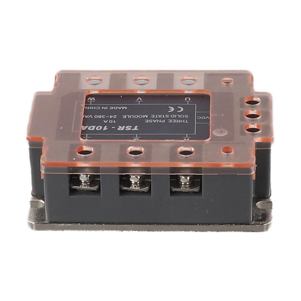Long Lasting Performance TSR10DA Three Phase Solid State Relay AC380V 40A Module with Thick Heat Dissipation Bottom Plate