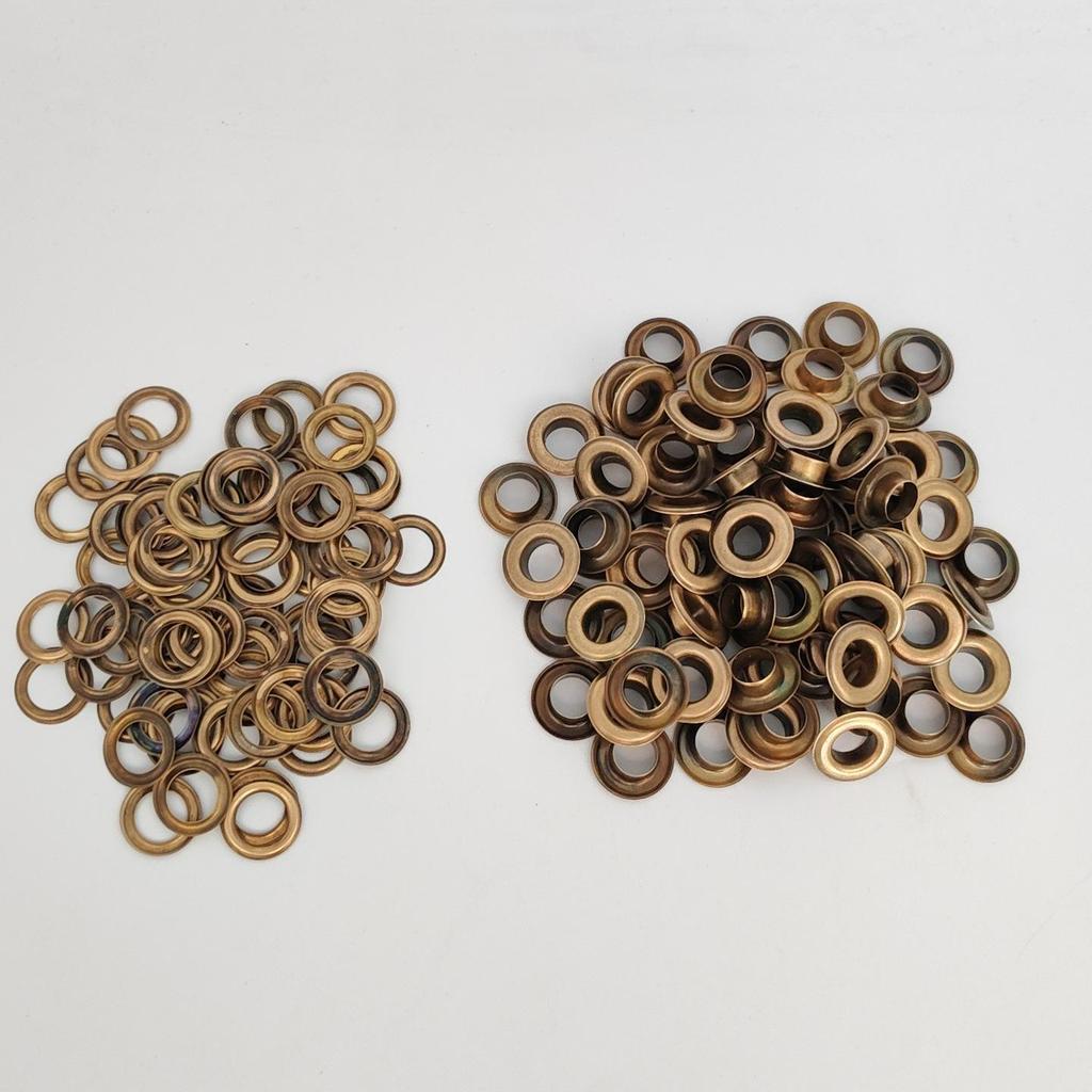 500 Sets of 10mm Metal Eyelets with Hand Press Pliers for Shoes and Tarps