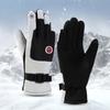 Keep Warm Skiing Gloves  Warm Outdoor Mittens Winter Thicked Cycling Gloves  Driving