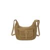 Grote Capaciteit Geweven Dames Tas, Reistas, Crossbody Tas, Strandstijl Knoopvormige Tas