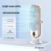 USB Rechargeable Desktop Fan with Brushless Motor for Home, Car, and Office – Portable, Adjustable, Small Electric Fan with Head-Shaking Feature.
