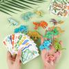 30Pcs 3D Animals Foam Puzzles For Kids Montessori Educational Diy Toys Jigsaw Puzzles Set For Children Toddlers Birthday Gifts