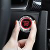 WINKA Car Engine Start Stop Button Cover Bling Accessories for Car 2pcs Ignition Ring Caps Keyless Push Start Button Ring Cap Interior Decoration