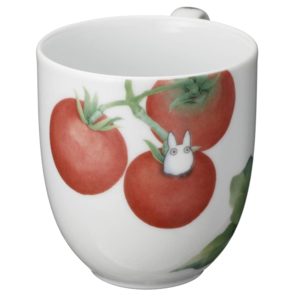 Noritake My Neighbor Totoro Microwave and Dishwasher Tomato Fine Mug, 290cc, Safe, Design, Porcelain, VT91086/1704-2