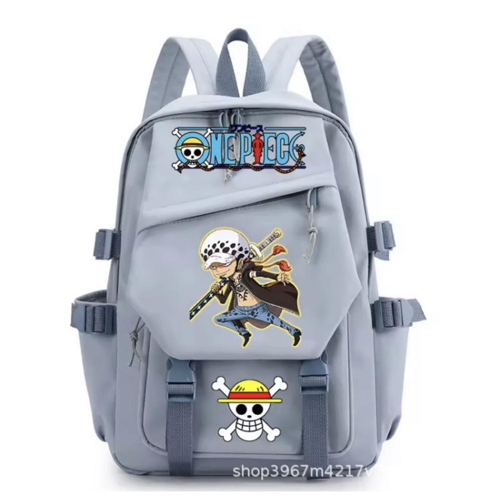 ONE PIECE High School Junior High School Student Elementary School Bag Luffy Fashion Trend Large Capacity Teen Backpack