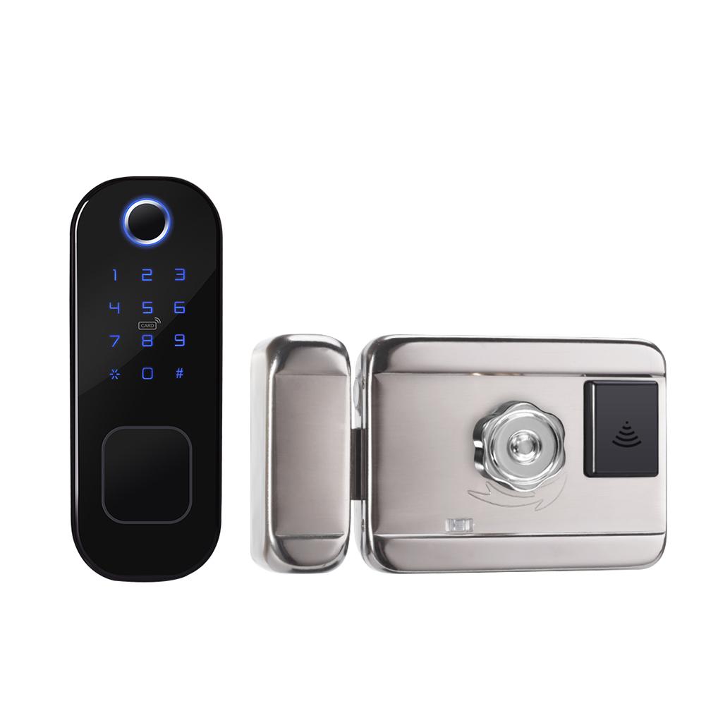 Lock With App Digital Door Lock Power Indicator Feature Remote Security Management USB Charging Port User Management Capability
