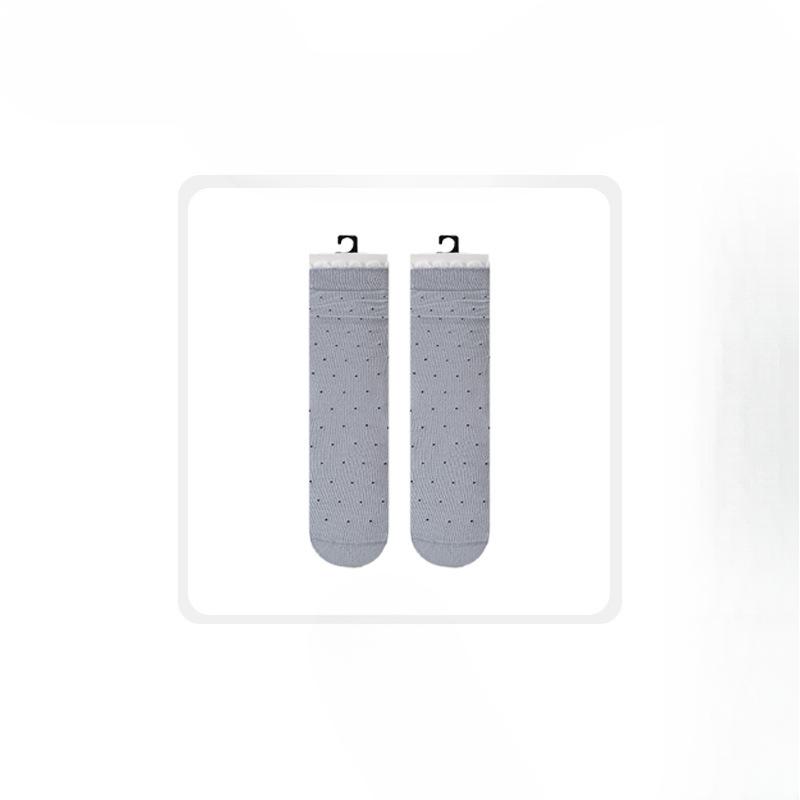 Women's Spring and Autumn Thin Polka Dot Lace Lace Everything Student Tube Cotton Socks