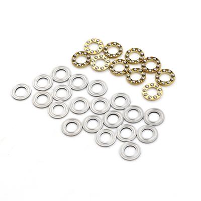10Pcs Model F8-16M 8X16X5Mm Miniature Thrust Axial Metal Ball Bearing Aircraft