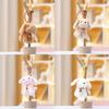 Plush Dog Bell Toy Keychain Stuffed Doll Animal Cartoon Pendant Gift Decoration