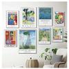 Scandinavian Classic Vintage Wall Art Matisse Monet Fish Garden Water Lilies Poster Prints Home Bedroom Living Room Decoration