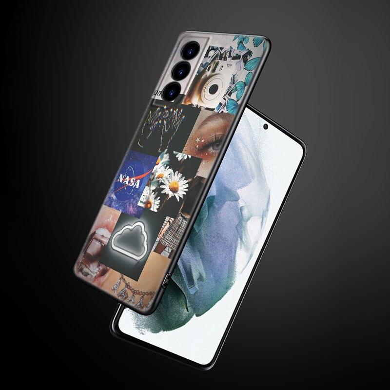 Funny Art Aesthetic David Mona Lisa Phone Case For Samsung Galaxy S22 Pro S21 S20 Ultra FE S10 Lite 5G S10E S9 S8 Plus Cover