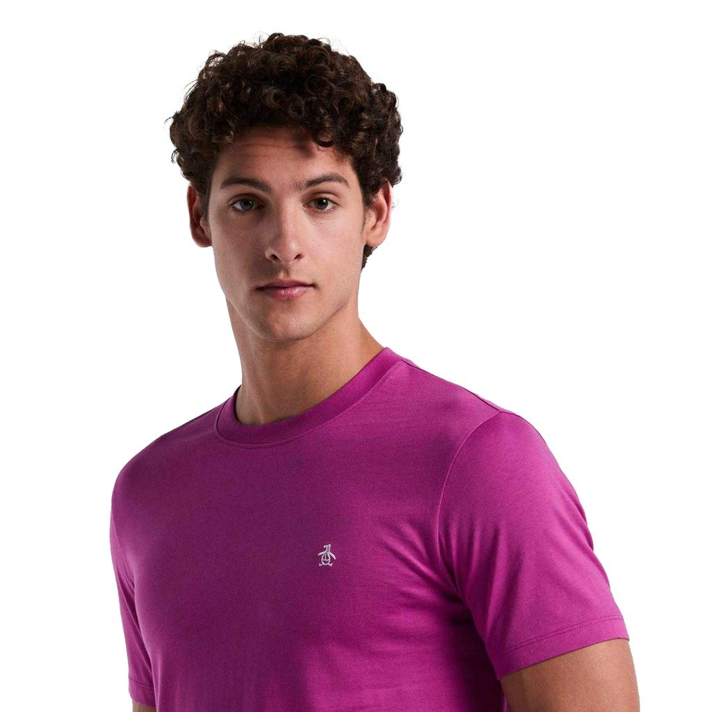 Original Penguin Mens Embroidered Logo T-Shirt