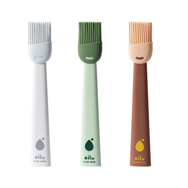 The Oil Brush and Silicone Brush Can Be Used To Replace The Head Household Pancake and Barbecue Brush Small Brush and Baking Brush