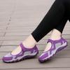 fashion 2024 New Mesh Breathable Casual Shoes Women Comfort Light Walking Shoes Slip on Flats Mom Soft Sole Shoes Non-slip Mesh Sneakers