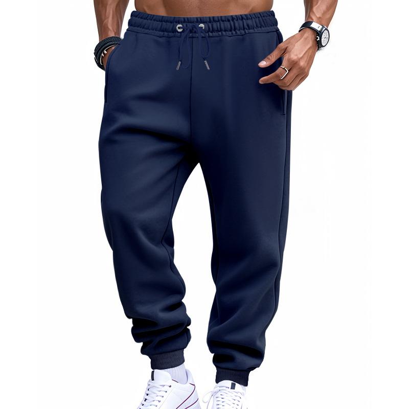 American men's four-season thin terry classic sports leisure jogging training fitness sweatpants men