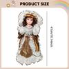 16.14 Inch Tall Porcelain Doll Collector's Figurine – Charming, Old-fashioned Ceramic