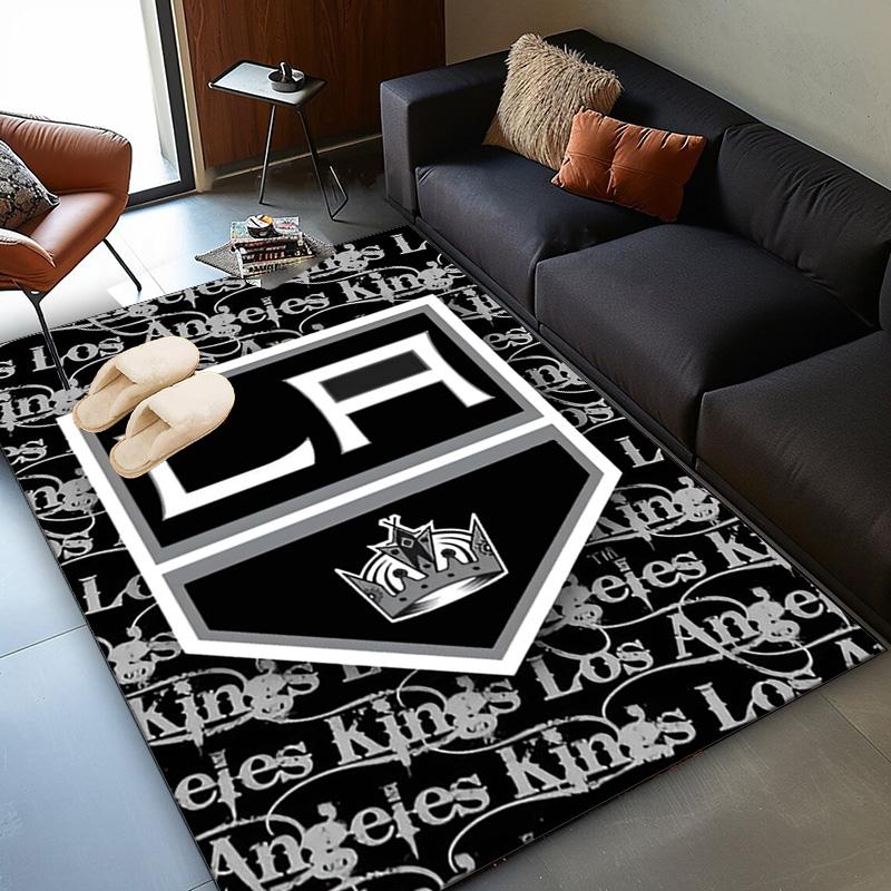 Angeles King Crest Bereichsteppich Geeignet für Innen und Außen, Teppiche für Küchen, Häuser, Büros, Wohnzimmer, Heimdekoration, Weihnachtsgeschenk