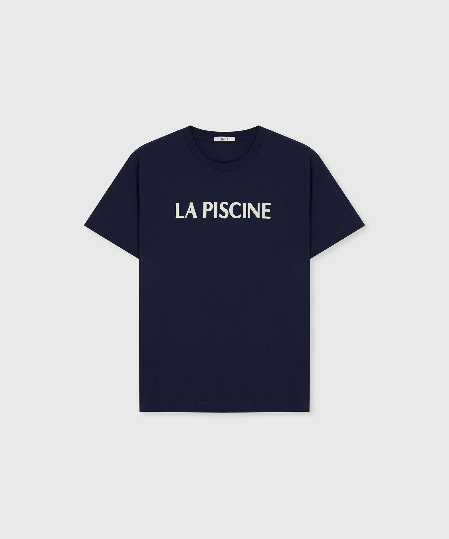 Футболка La Piscine 60S Классический темно-синий 2 (Unisex)