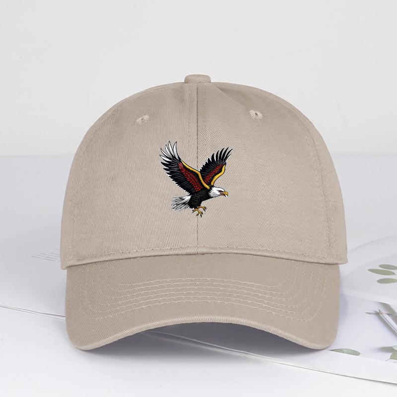 

MLFO Eagle SoftTop Baseball Cap Bold Patriotic Retro Style Daily Commute Outdoor Hiking For Patriotic Enthusiasts Holiday Gif